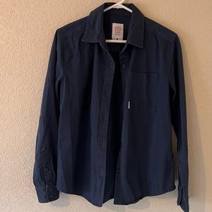 Topo Designs Dirt Shirt Navy Size M